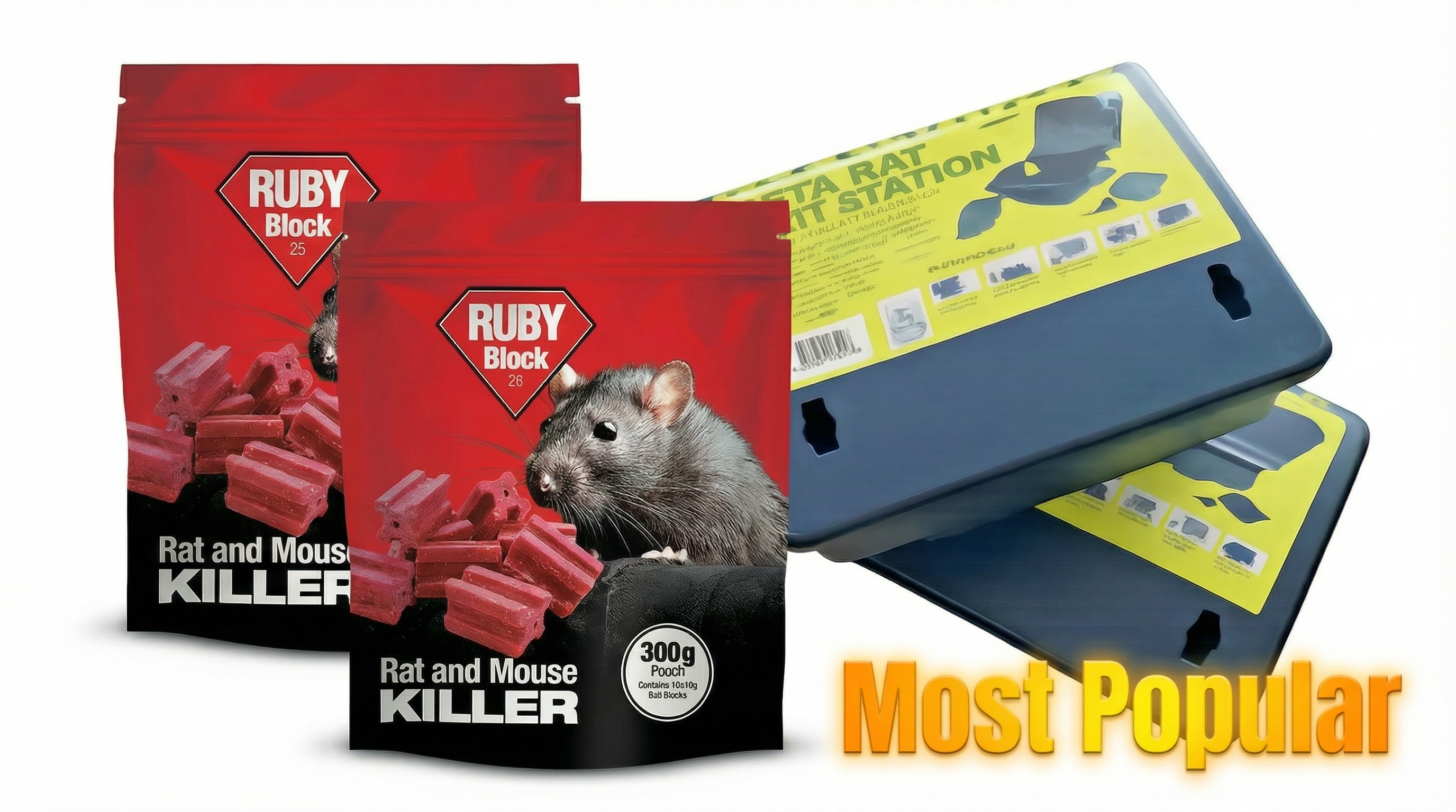 Rat Bait Blocks – Professional Rodent Control for public use.